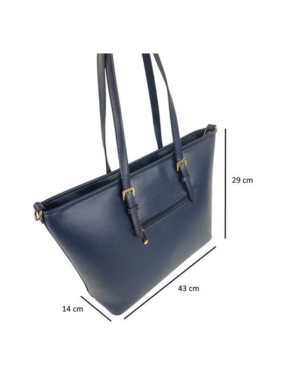Nora Handtas (Navy) | Flora & Co